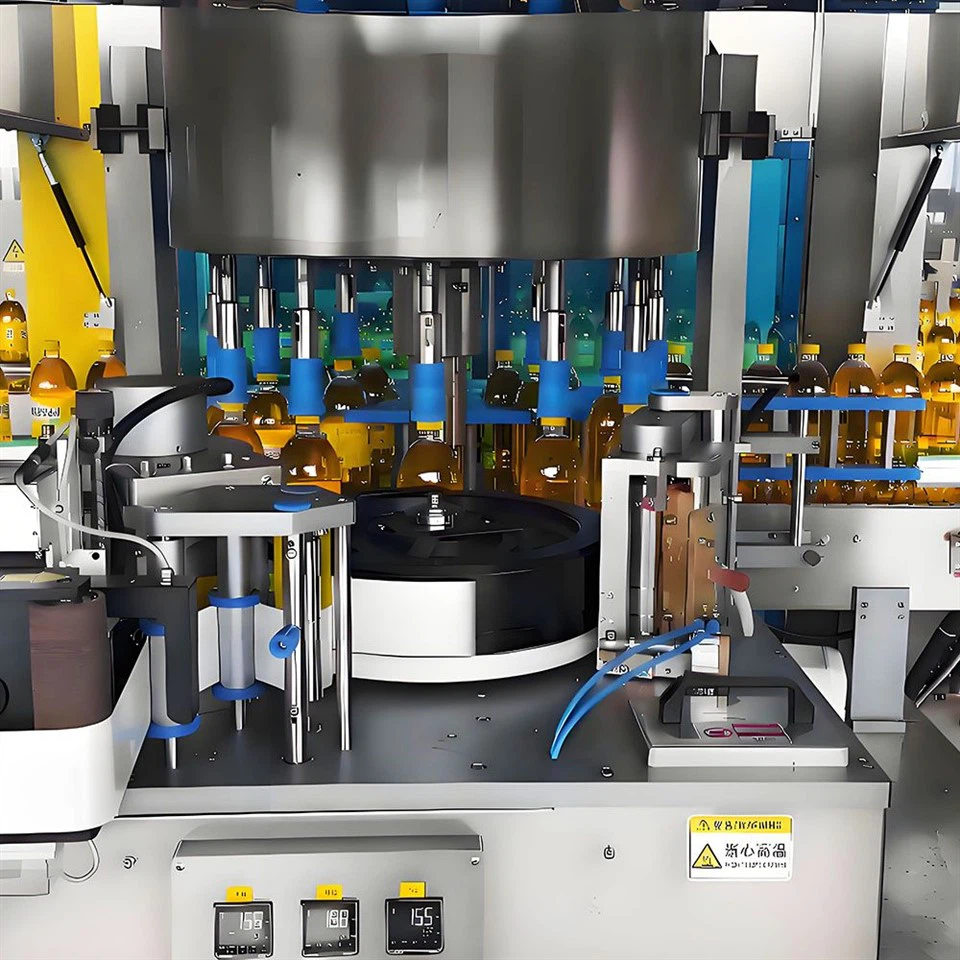 automatic bottle labeler